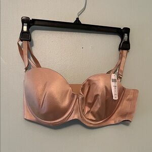 Soma Shimmering Vanishing Pink Satin Bra